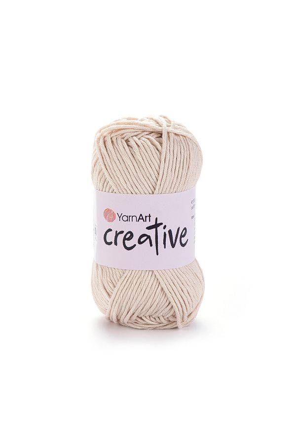 Yarnart-Creative - Πλεκτό Χέρι Κρέμα Νήματος-223 1