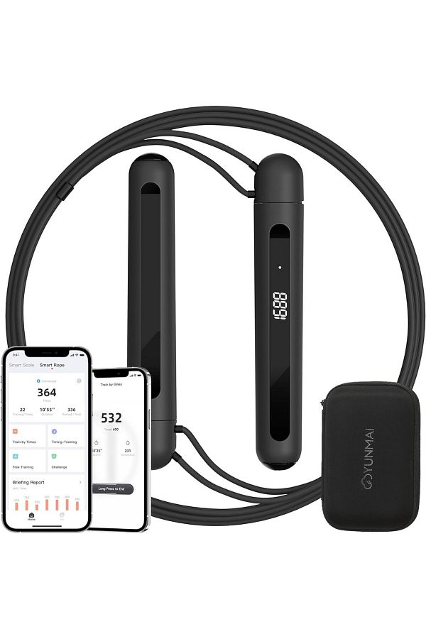 Yunmai-Fast Smart Skipping Rope for Fitness - with Digital Counting and App Data Analysis 1