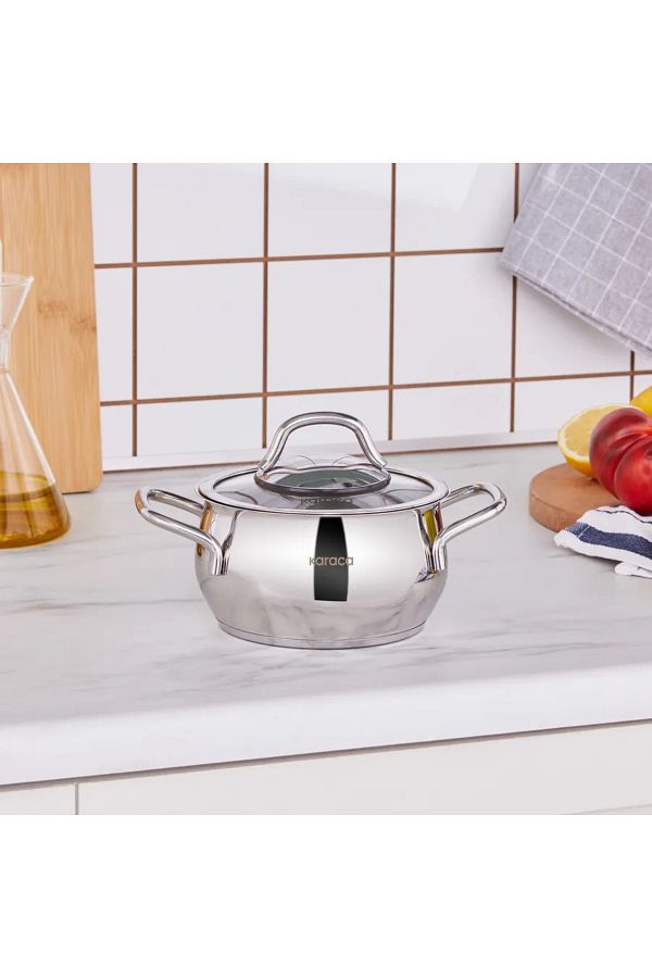 Karaca-Emirgan, Stainless Steel Mini Pot, Induction, 14cm 1