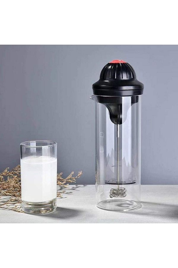 Taimi-Electric Milk Frother Cup Foamer Mixer for Coffee Frappe Kitchen 1
