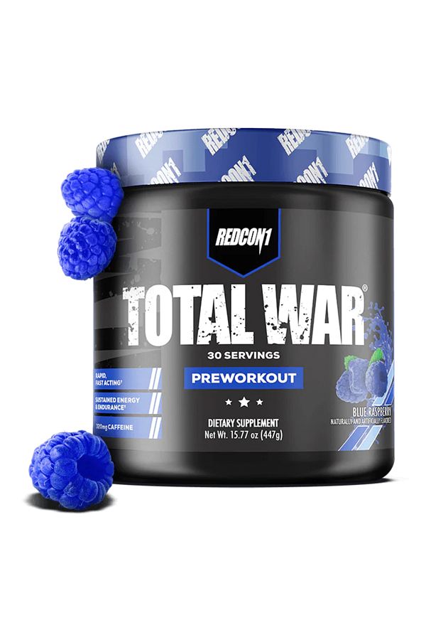 REDCON1-Total War, Blue Raspberry, 30 Servings, Improve Metabolic Function 1