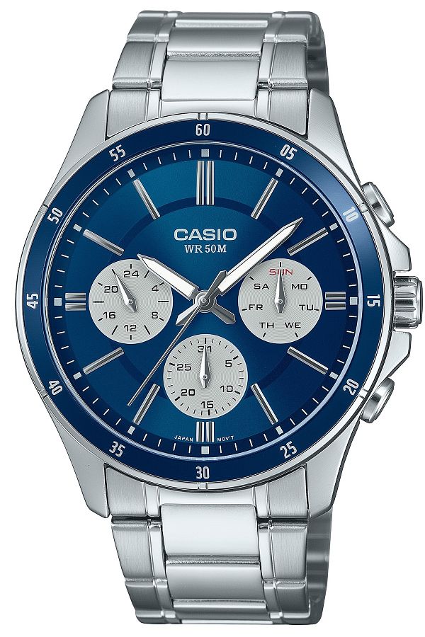 Casio-ساعة يد رجالية Mtp-1374d-2a3vdf 1