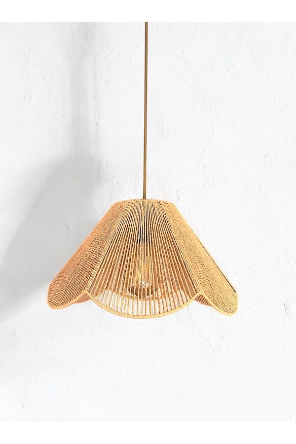 KorFam-Work Handmade Bohem Flower Shape Rustic Chandelier 1