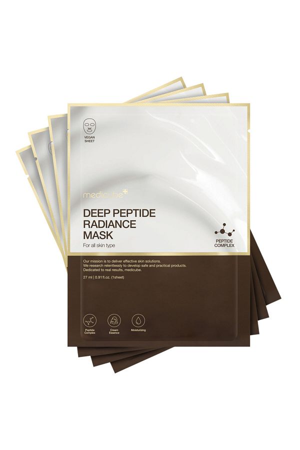 Medicube-Deep Peptide Radiance -Triple Vitamin Complex For Radiance and Hydratio, Pack of 4 1