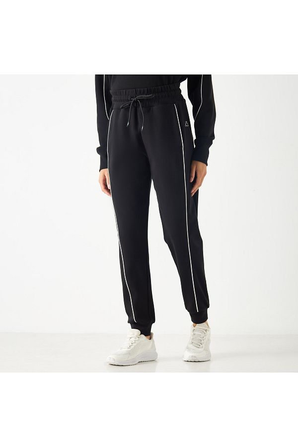 Kappa-Logo Print Joggers With Drawstring Closure And Pockets 1