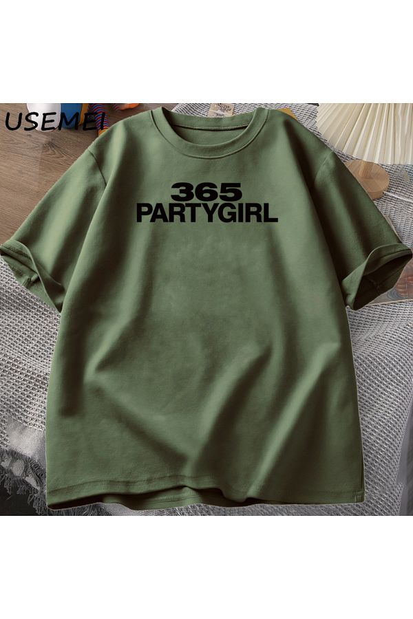 Drippy-Charli Xcx 365 Party Girl Brat T-Shirt Women Men Tee Y2K Cult Classic Vintage t Casual 1