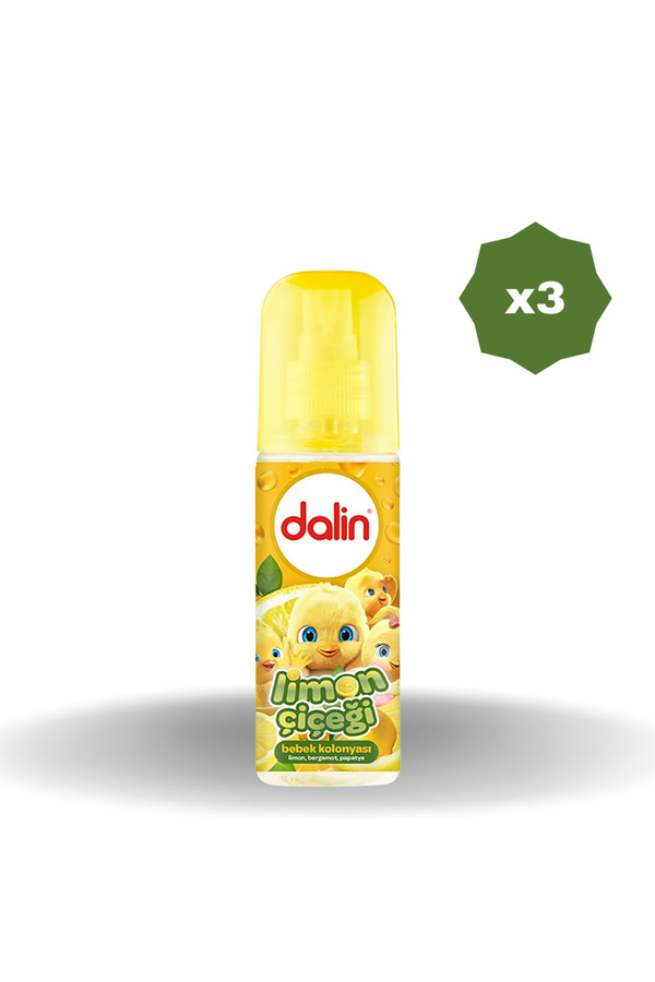 Dalin DALİN BEBE KOLONYA LİMON ÇİÇEĞİ 150 ML - (3 ADET)