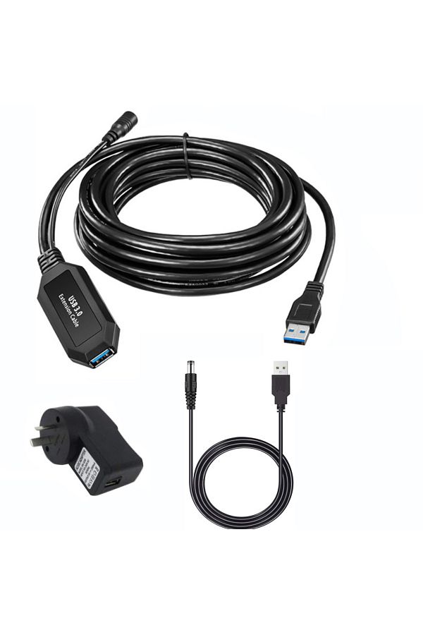 Choice-USB 3.0 Active Extension Cable with Signal Booster 10M 5M USB 3.0 Extender cable with Power USB 3... 1