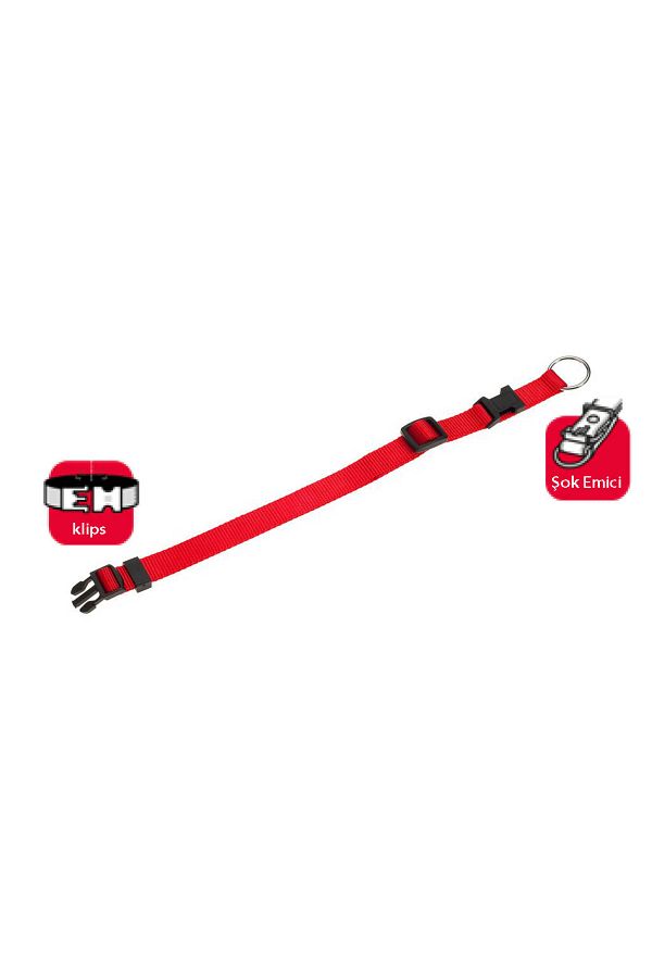 Karlie-Karlie Neck Collar 45-65cm Red 1