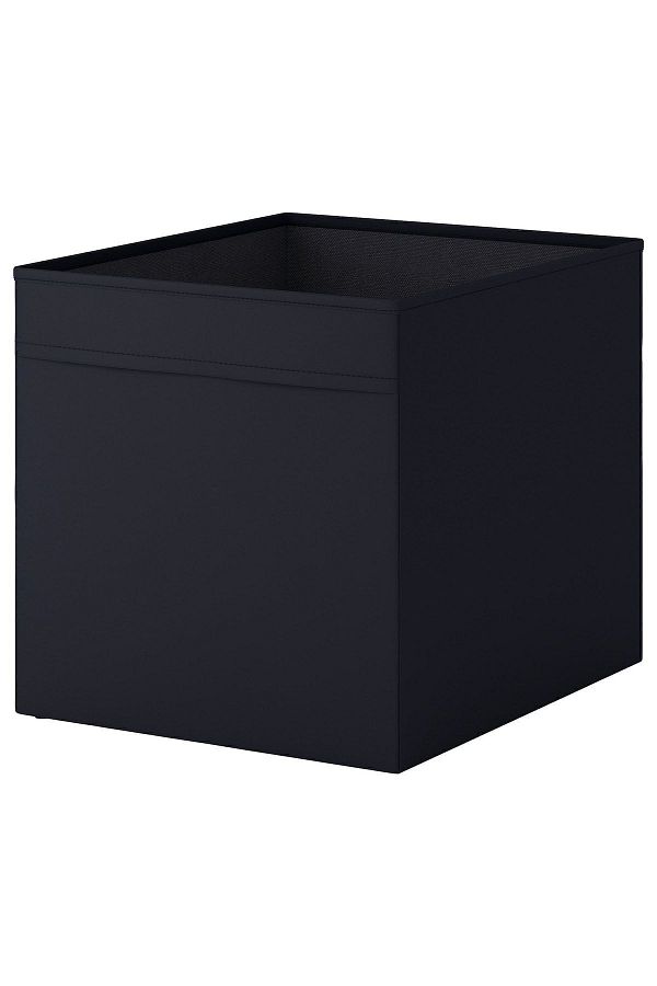 IKEA-Drena Box, black, Decorative Box, 33x38x33 cm Multi-Purpose Organizer Box 1