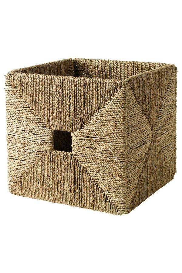 IKEA-Coș decorativ din răchită și cutie de depozitare KNIPSA 1