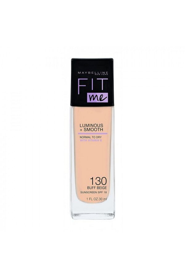 Maybelline New York-Maybelline Fit Me Liquid Foundation - 30ml 130 Buff Beige Glass 1