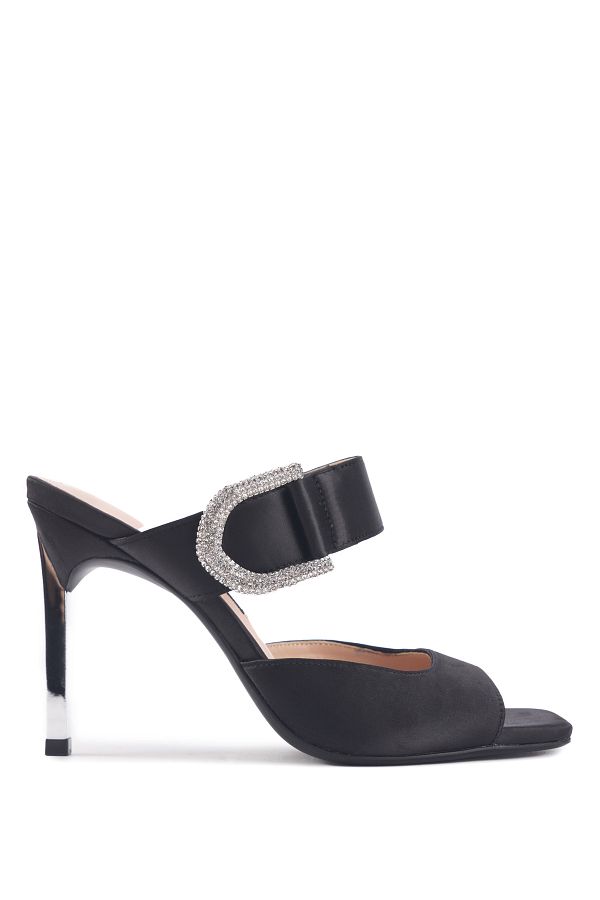 Nine West-Черни дамски сандали на ток MADELINA 3PR 1
