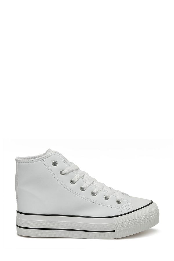 Butigo-CHICAGO 3PR White Women's Sneaker Boots 1