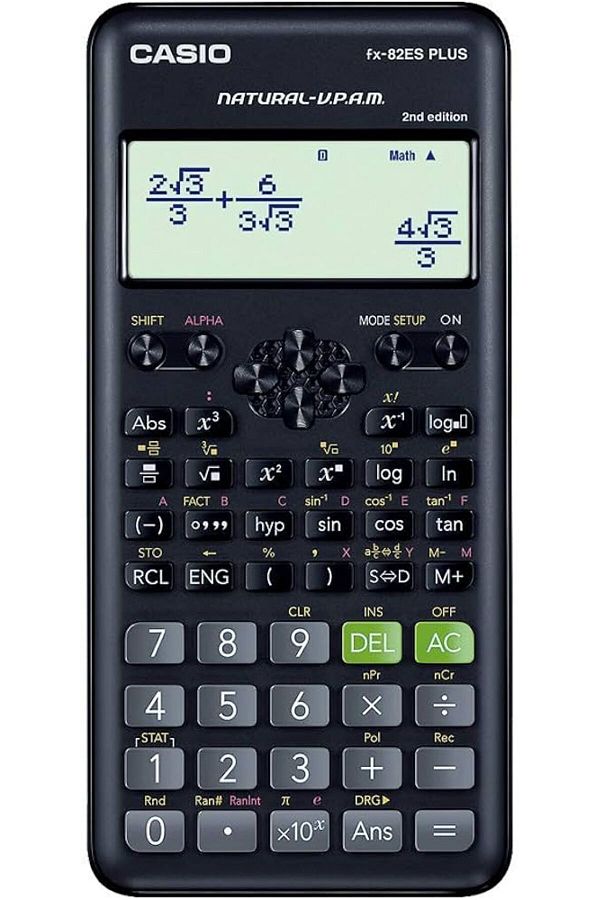Casio-FX-82ESPLUS-2 2nd Edition Function Scientific Calculator Multicolour 1