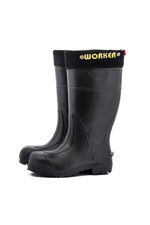 AtikCamp-Lemigo Worker Eva Toe Cap Protected Black Boots (899) 1