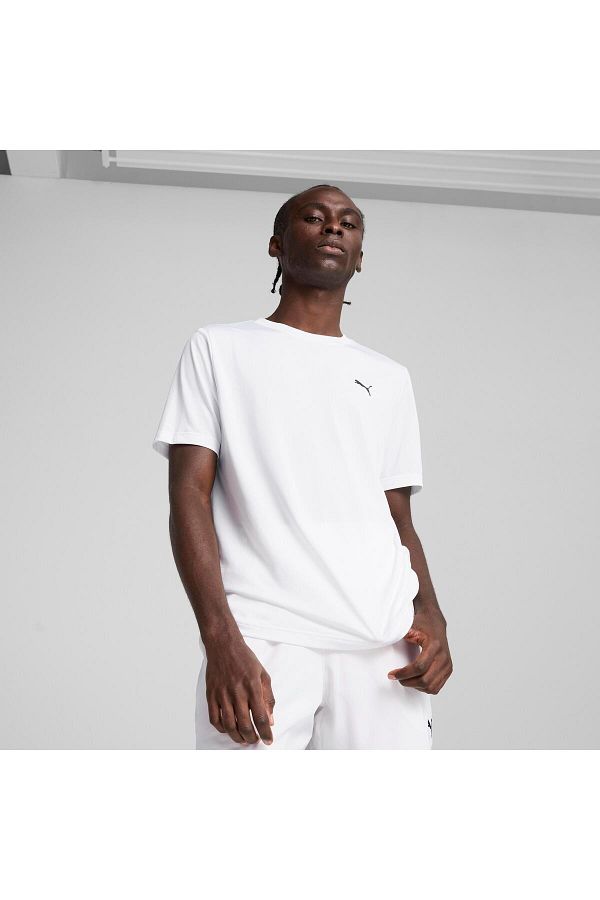 Puma-Фитнес тениска от полиетиленова тениска с малко лого Ess 1