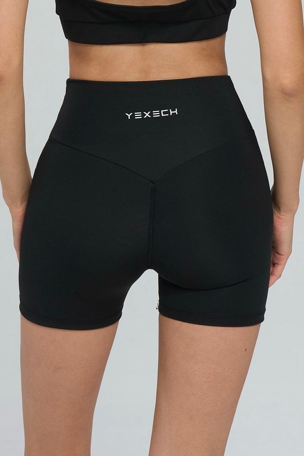 YEXECH-Straight Push-Up Verve Short Shorts 1