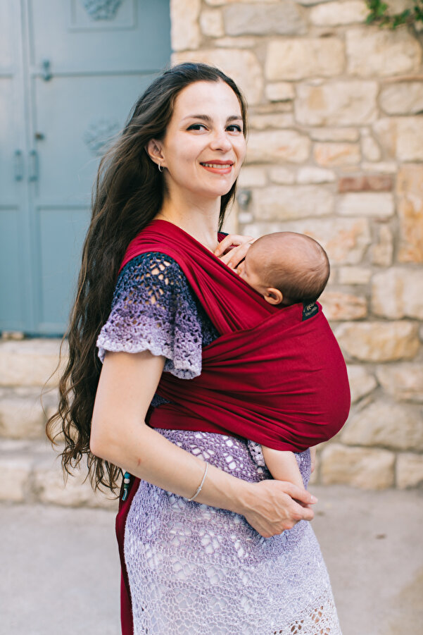 Neko Wrap Sling Bordo