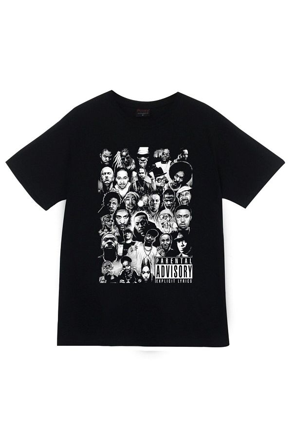 fame-stoned-Hip Hop Songs Parental Advisory Printed T-shirt 1