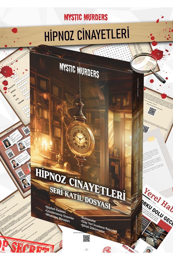 Mystic Murders-Hypnosis Murder Serial Killer Game-Detective Game - Find the Killer Game 1