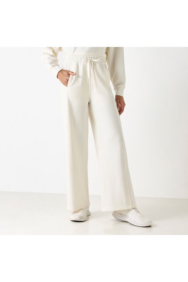 Kappa-Panelled Pants With Drawstring Closure And Pockets 1