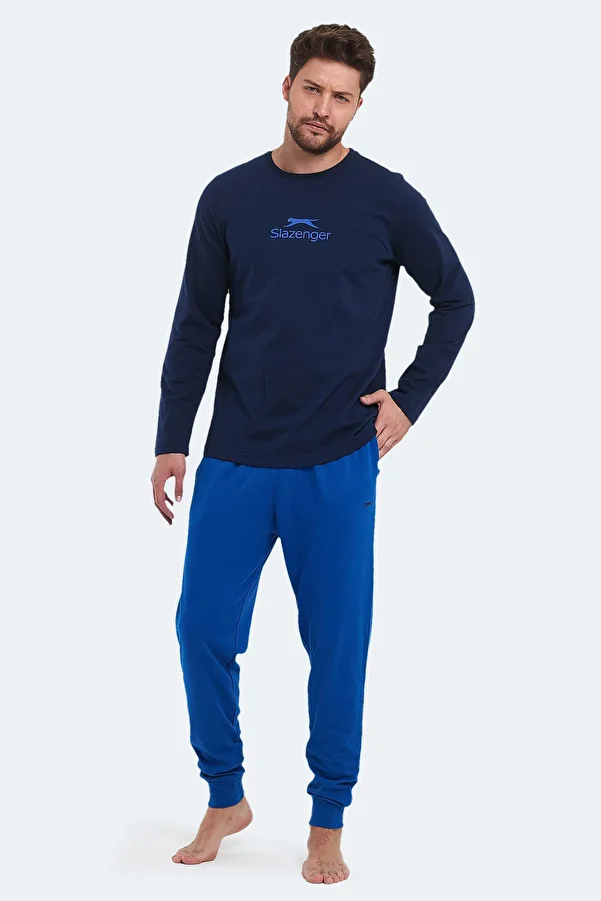 Slazenger-Parth в чоловічій піжамі темно-синій 1