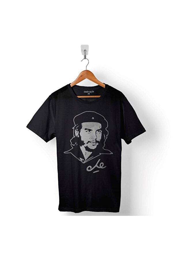 Kendim Seçtim Ernesto Che Guevara Revolution Silhouette Printed T