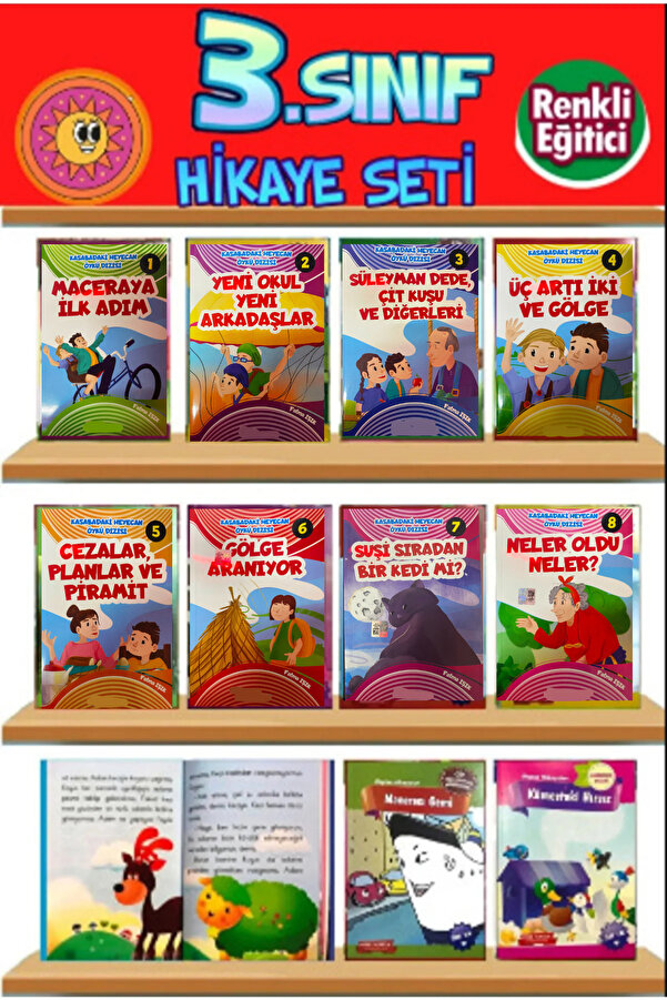 GÖNÜL YAYINCILIK 3.sınıflar Için Özgün Hikaye Seti