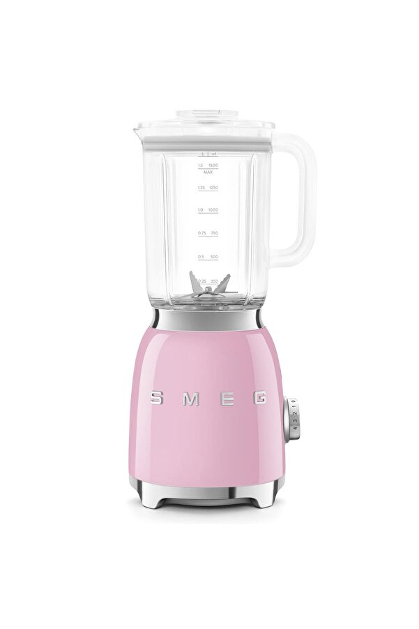 Smeg Smoothie Blender Pembe - BLF03PKEU