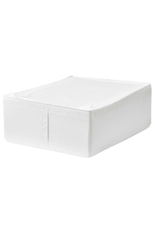IKEA-44x55x19 см бял цвят - сгъваема кутия за съхранение 1