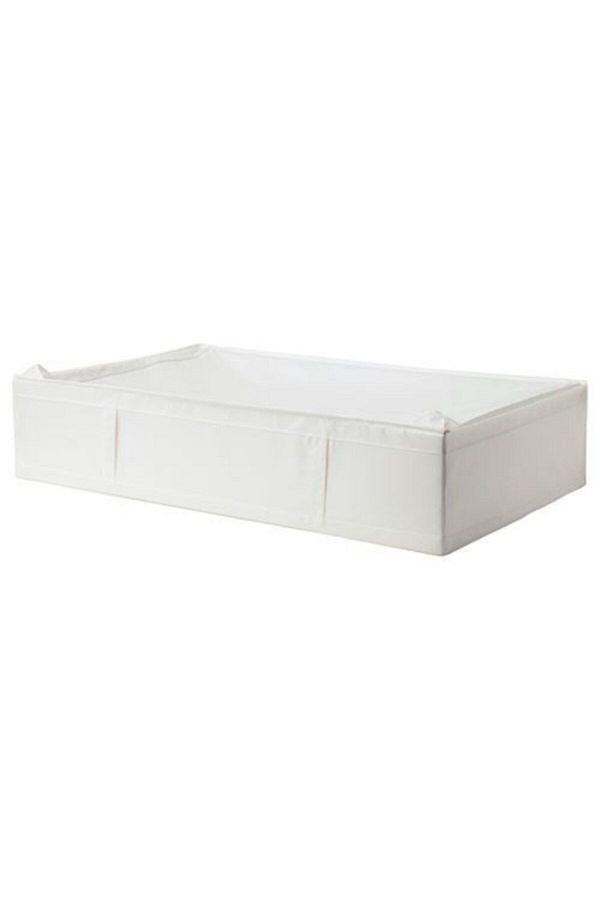 IKEA-Ikea White Underbed – Úložný box 90X53X19, Polštář a prostěradlo Oblečení na přikrývku 1