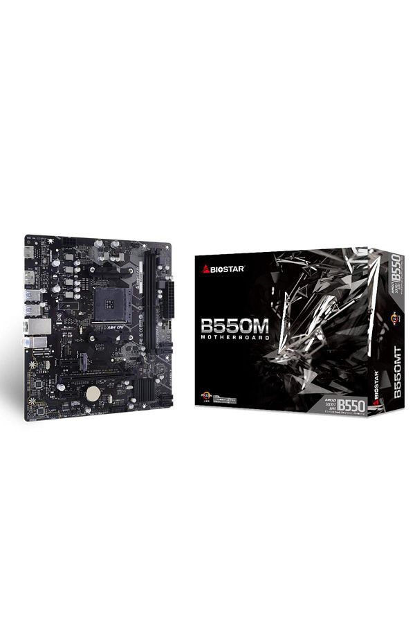 Biostar-B550mt Ddr4 4400mhz S V Gl Am4 Micro Atx Anakart 1
