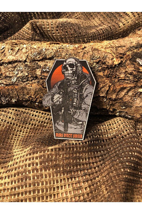 THORSTORE-Morse Vincit Omnia Patch/Peç/Arma (8 X 5cm) 1