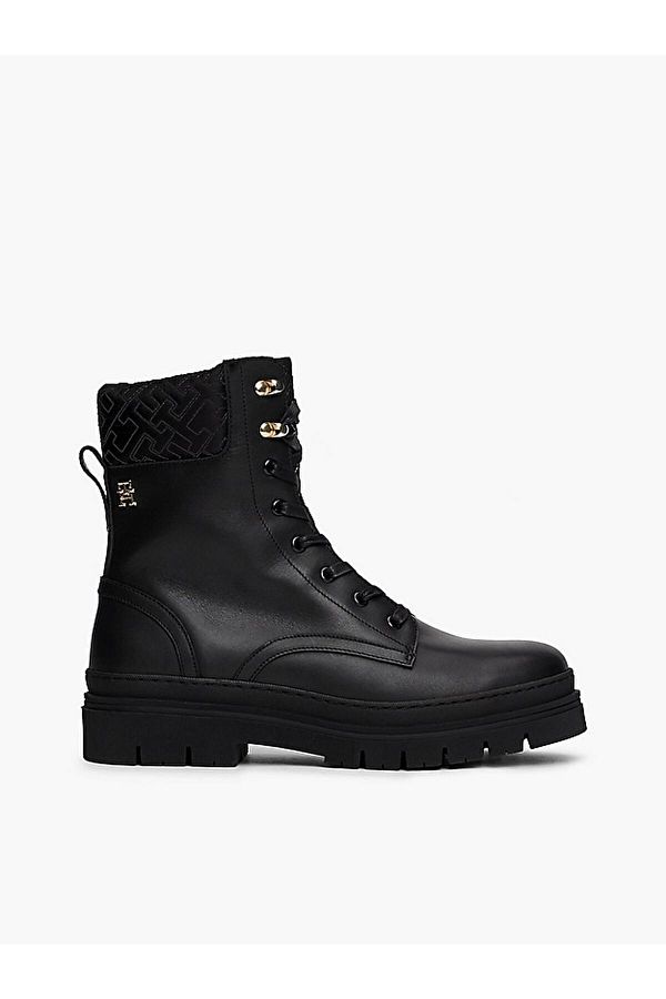 Tommy Hilfiger-Cleated Lace-Up Lthr Mix Mono Tl 1