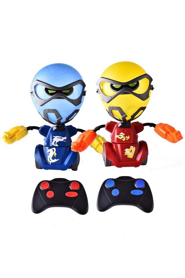 Arabest-Mecha Rivals Remote Control Battle Robots, Two-Player Wireless Fighting Set with Lights and Sounds 1