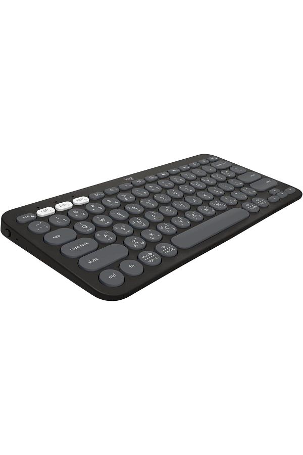 logitech-Pebble Keys 2 K380S, Multi-Device Bluetooth Wireless Keyboard Graphite 1