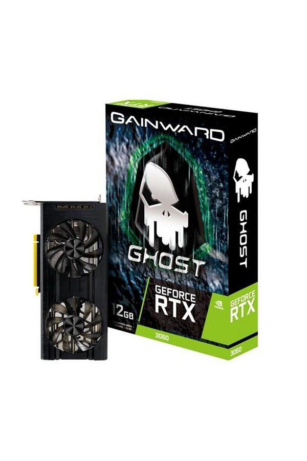 gainward-Rtx3060 12Gb Ghost Ne 63060019 K9-190Au Gddr6 192Bit HDMI Dp Pcie 16X V4.0 1