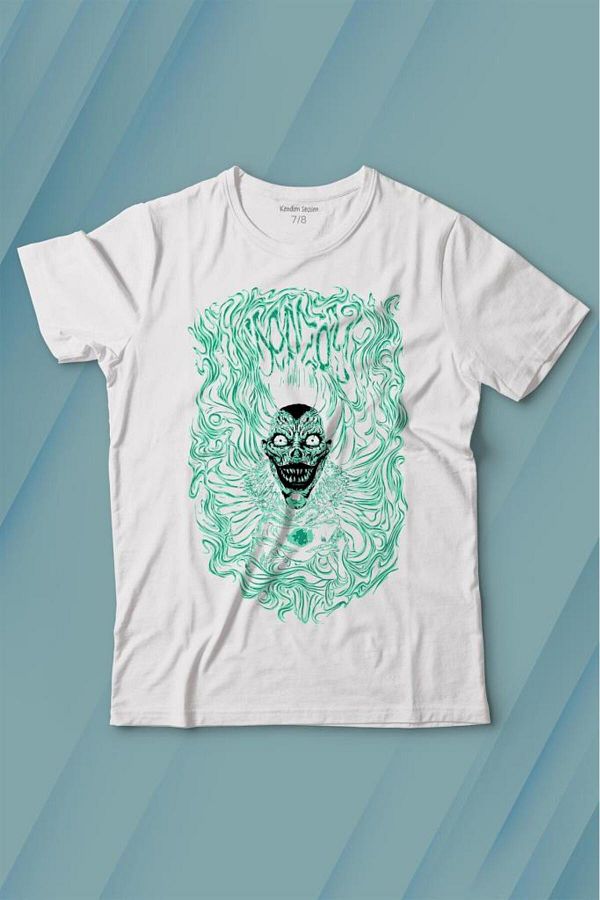 Kendim Seçtim-Fata Craniu Fata Femeie Creatura Vampir Imprimat Tricou Tricou Copii 1