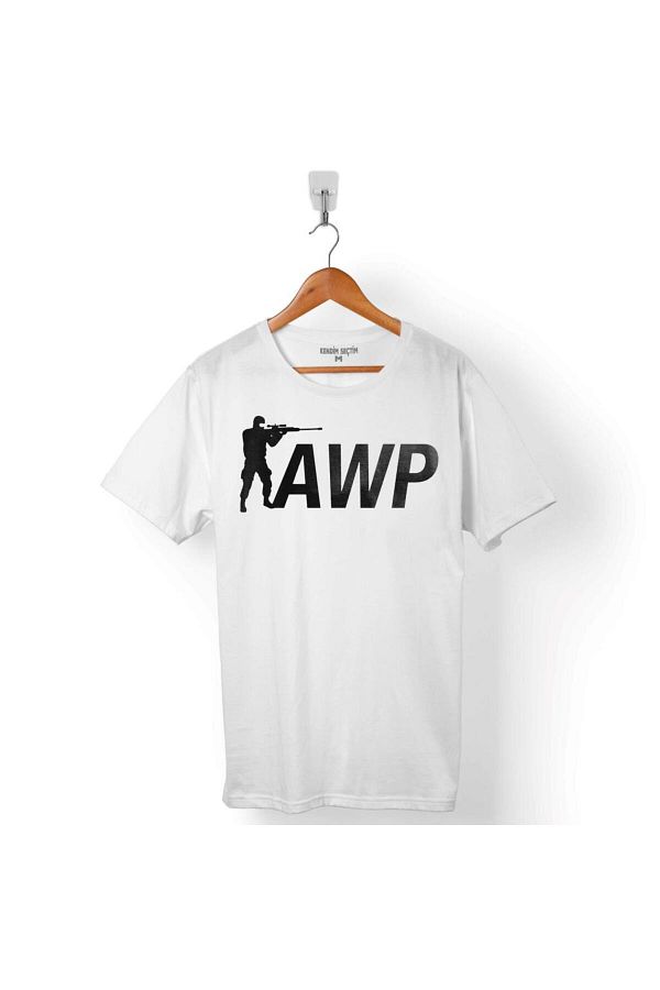 Kendim Seçtim-Cs Go Awp Team Counter Strike Source Men's T-Shirt 1