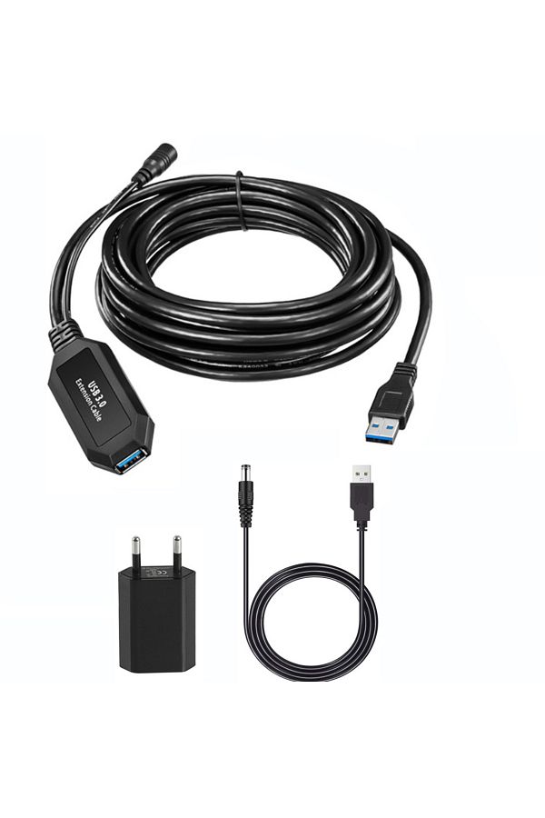 Choice-USB 3.0 Active Extension Cable with Signal Booster 10M 5M USB 3.0 Extender cable with Power USB 3... 1