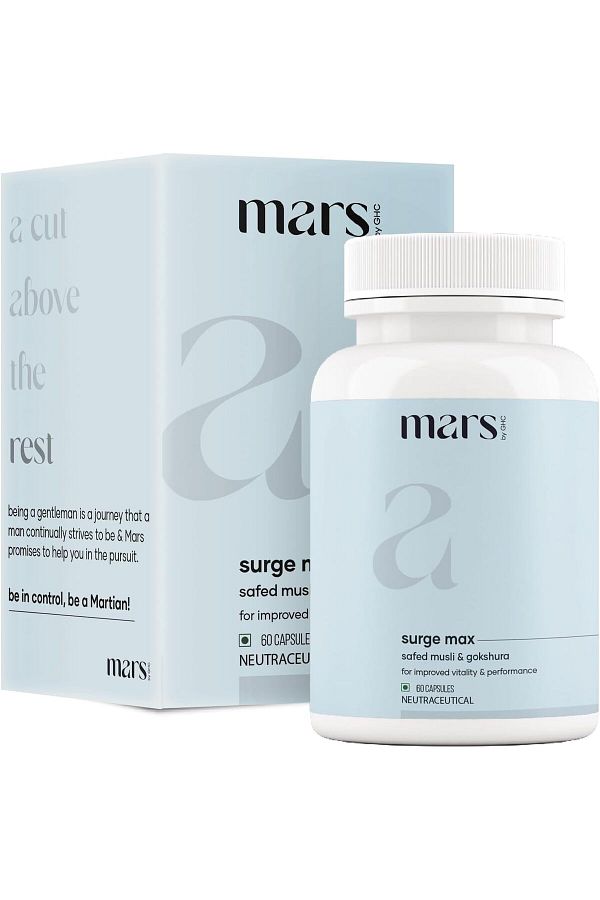 GHC-Mars Surge Max Ashwagandha and Shilajit 60 Capsules 1