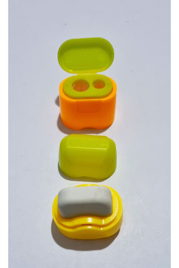 Modellino-1 Color Option Sharpener with Perfect Eraser 1