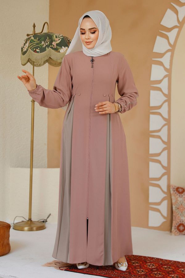 Neva Style-مسحوق الحجاب مع سحاب Ferace 45288PD 1