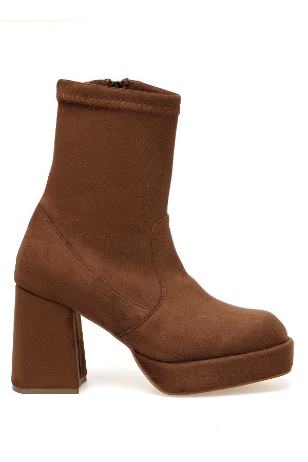 Butigo-Jude 2pr Tan Damen-Stiefel mit Absatz 1