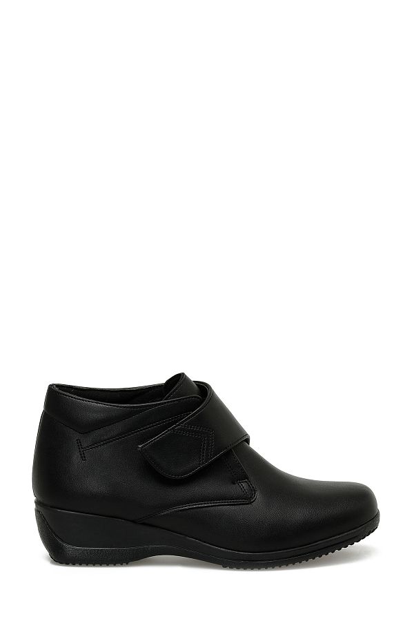 Polaris-165118Z3PR Black Women's Wedge Heel Boots 1