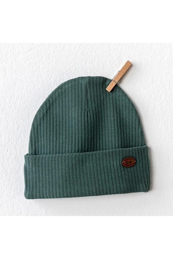 andywawa-Ac25207 - Basic Baby Hat Green 1