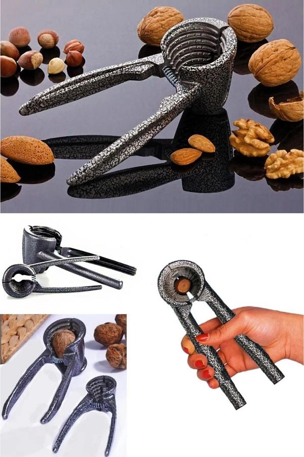 NEWSTORE HOME-Metal Walnut and Almond Hazelnut Cracker 1