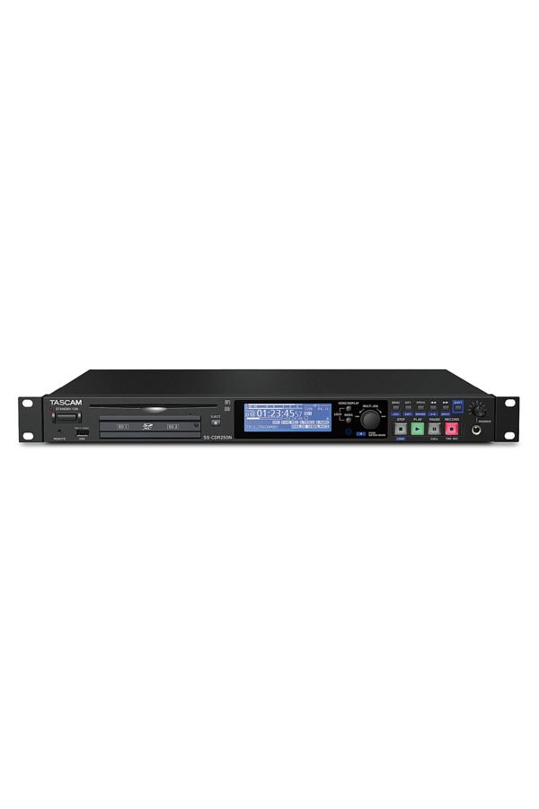 TASCAM-Ss-cdr250n Networked Solid State CD/media Player and Recorder 1