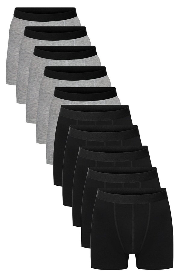 BLACK SWALLOW Men's Cotton Lycra 10 Pack Boxers